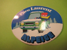 Automobile / PNEU LAURENT/ ALPEIGE/ Vers 1970-1980     ACOL188 - Aufkleber