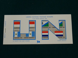 United Nations Flag Series Booklet 1989 VF - Stamps