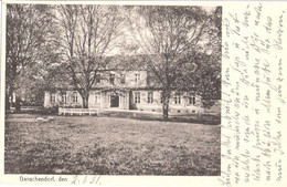 GANSCHENDORF Bei Altentreptow Treptow An Der Tollense Gutshaus Autograf Adel Gelaufen 1.1.1931 Landpost Nebenstempel - Neubrandenburg