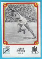 JESSE OWENS - Panini ROOKIE Card Olympic Games Montreal 1976 * MISSING BACK SIDE * Athletics Olympic Games Berlin 1936 - Trading-Karten