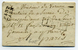 P13P CAEN +PsPs   / Dept Du Calvados /  1814   / Pliage Particulier - 1801-1848: Précurseurs XIX