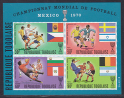 TOGO BLOC N°   44 ** MNH Neuf Sans Charnière, TB (CLR078) Coupe Du Monde De Football Au Mexique - 1970 - Togo (1960-...)