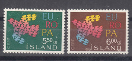 Island 1961 Europa Mint Never Hinged - 1961