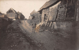 Carte Postale Photo Militaire Allemand THIEPVAL-Péronne-Albert-80-Somme-Guerre-Krieg-14/18-Feldpost-Briefstempel - Altri Comuni