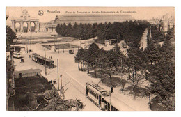 (Belgique) Bruxelles 153, Nels Thill, Porte De Tervueren, Tramway - Transport Urbain En Surface