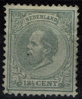 NETHERLANDS 1872 KING WILLEM III MINT WITHOUT GUM MI No 22 VF!! - Ongebruikt