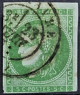 FRANCE 1870 - Canceled - YT 42B - 5c - 1870 Uitgave Van Bordeaux