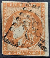 FRANCE 1870 - Canceled - YT 48 - 40c - 1870 Bordeaux Printing