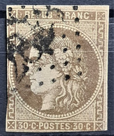 FRANCE 1870 - Canceled - YT 47 - 30c - 1870 Uitgave Van Bordeaux