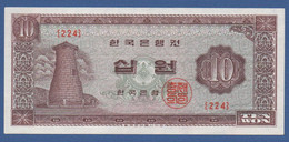 KOREA (SOUTH) - P.33e – 10 Won ND  AUNC Serie 224 - Corea Del Sur
