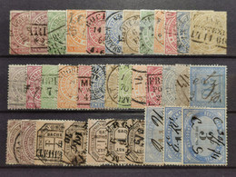 Norddeutsche Postbezirk Sammlung Mi-Nr. 1 - 26 Gestempelt Rare 900€ + - Norddeutscher Postbezirk