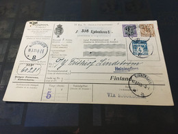 (3 C 3) Finland - Posted Letter ? Card Or Receipt ? 1921 - Covers & Documents