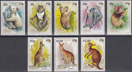 NIUE 1984 Ausipex International Stamp Exhibition, Melbourne, Set Of 8 MNH - Altri