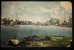 Postcard British Honduras , Belize River Mouth 1909 - Belice