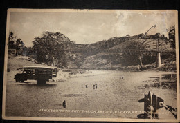 Postcard British Honduras , Bridge In Cayo District - Belice