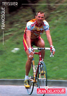Fiche Cyclisme Avec Palmares - Francisque Teyssier, Champion De France Contre La Montre 1997 - Equipe Jean Delatour - Sports