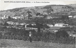 69 Rhône - CPA - St Saint CYR Au Mont D'Or - La Ferme Et Les Carrières - 1911 - - Brignais