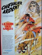 François Craenhals - Chevalier Ardent N° 8 - La Dame Des Sables - Casterman - ( E.O. 1976 ) . - Chevalier Ardent