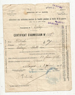 JCR, Ministère De La Guerre , Allocations Aux Militaires...1918 , TRELAZE , Maine Et Loire , 2 Scans, Frais Fr 1.75 E - Non Classificati