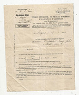 JCR, Sous Intendance D'Angers ,1924,pension D'invalidité De Veuve Oud'orphelin D'allocation D'ascendant, Frais Fr 1.75 E - Zonder Classificatie