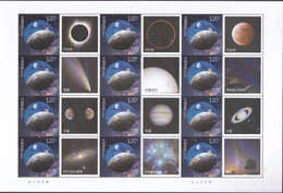 China 2020-15, Postfris MNH, Astronomical Sheet - Nuovi
