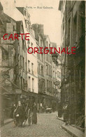 75005 ☺♦♦ PARIS < RUE GALANDE -- CARTE PRECURSEUR 1900 - CHARRETTE à BRAS Et HOTEL - Arrondissement: 05