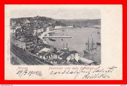 CPA  ANCONA (Italie).  Panorama Visto Dalla Cattedrale.  Carte Pionnière. .*5660 - Ancona