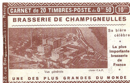 Carnet Brasserie De Champigneulles - Autres