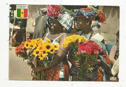 MO, Commerce,  Marché , Vendeuses Defleurs ,SENEGAL , DAKAR , écrite 1978 - Markets