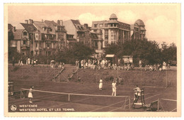 CPA Carte Postale Belgique- Westende Hôtel Et Les Tennis    VM41317 - Westende