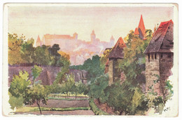 KLEY - NÜRNBERG - Blick Vom Spittlertorgraben - 1906 - Kley