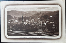 Dieringhausen - Evang. Kirche Mit Pfarrhaus - 1926 - Gummersbach