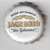B 378 -  CAPSULE DE BIERE - JACK BEER - Bière Artisanale - Brasserie Des Gabariers COGNAC - Beer