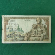 FRANCIA 1000  FRANCS 1943 - 1 000 F 1940-1944 ''Commerce Et Industrie''