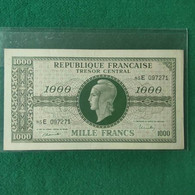 FRANCIA 1000 FRANCS 1643/45 - 1947 Staatskasse Frankreich