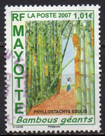 MAYOTTE N° 197 O Y&T 2007 Flore (Bambous Géants) - Gebruikt