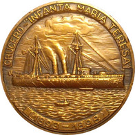 ESPAÑA. MEDALLA XXVI SALÓN NÁUTICO INTERNACIONAL. BARCELONA 1.988. BRONCE. ESPAGNE. SPAIN MEDAL - Firma's