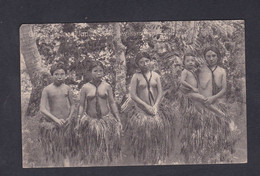 Gruss V.d. Insel Ile Yap Deutsche West Karolinen  Iles Carolines Groupe Indigenes Nu Ethnique   (49312) - Micronesia