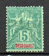 Col24 Colonies Diégo Suarez  N° 41 Neuf X MH  Cote 6,00 € - Unused Stamps