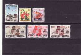 Katanga, 6 X Mint - Katanga