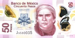 Mexico 50 Pesos, P-123A (12.6.2012) - UNC - Mexico