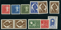 Schweden Lot Aus 1949 Postfrisch - Nuevos