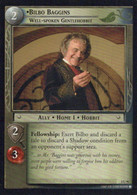Vintage The Lord Of The Rings: #2 Bilbo Baggins Well-spoken Gentlehobbit -2001-2004 - Mint Condition - Trading Card Game - Il Signore Degli Anelli