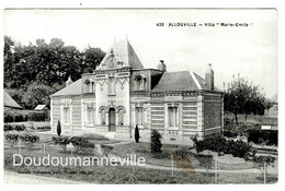 CPA - 76 - ALLOUVILLE - Villa " Marie Emile" - Architecture - Manoir - Allouville-Bellefosse