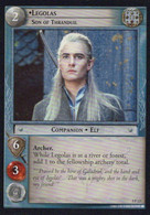 Vintage The Lord Of The Rings: #2 Legolas Son Of Thranduil - EN - 2001-2004 - Mint Condition - Trading Card Game - Il Signore Degli Anelli