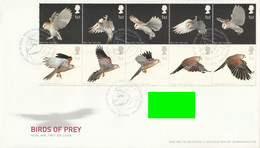 GREAT BRITAIN 2003 Birds Of Prey: First Day Cover CANCELLED - 2001-2010 Em. Décimales