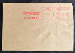 Italy Firenze 1994 - Fiorentinagas - EMA Meter Freistempel - Fragment - Gas