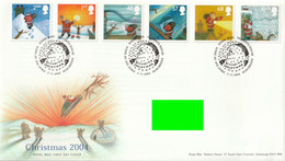GREAT BRITAIN 2004 Christmas/Father Christmas: First Day Cover CANCELLED - 2001-2010 Em. Décimales
