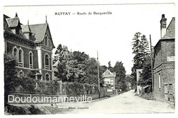 CPA - 76 - AUFFAY - Villas Route De Bacqueville - Auffay