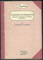 LIBRO COMUNISTI NEL DOPOGUERRA - Storia